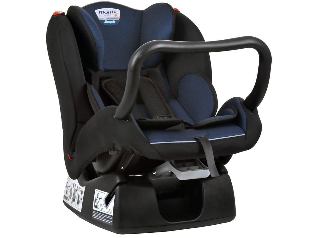 Cadeirinha de Carro Matrix Evolution Mesclado Azul — vista alternativa