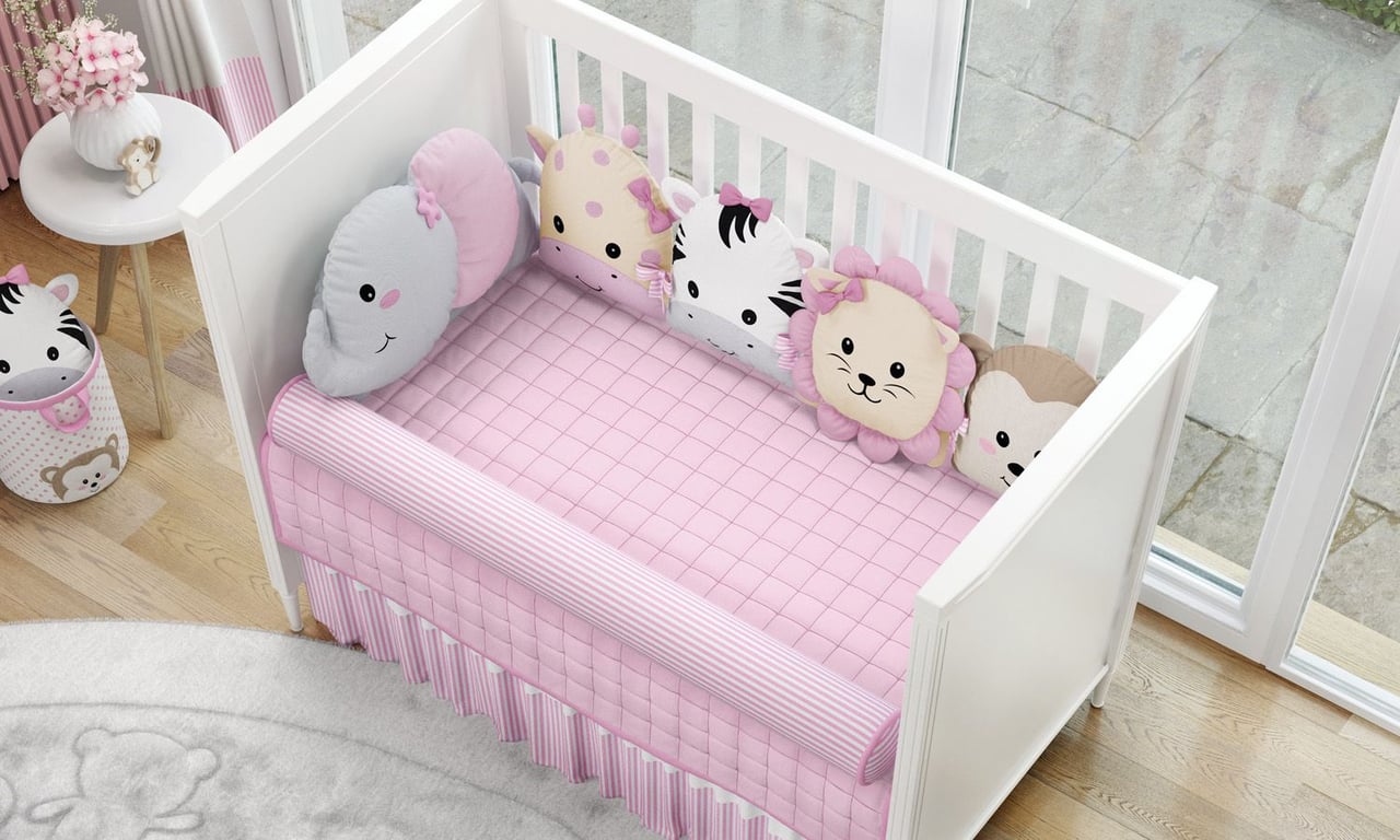 Kit Berço Amiguinhos Safári