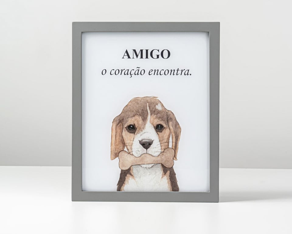 Luminária Led Cachorrinho Amigo Beagle