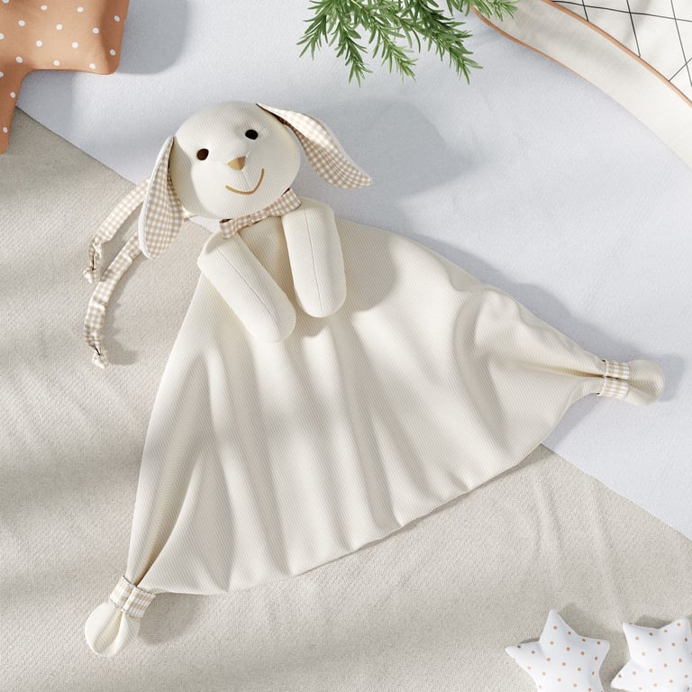 Naninha de Bebê Coelhinho Branco