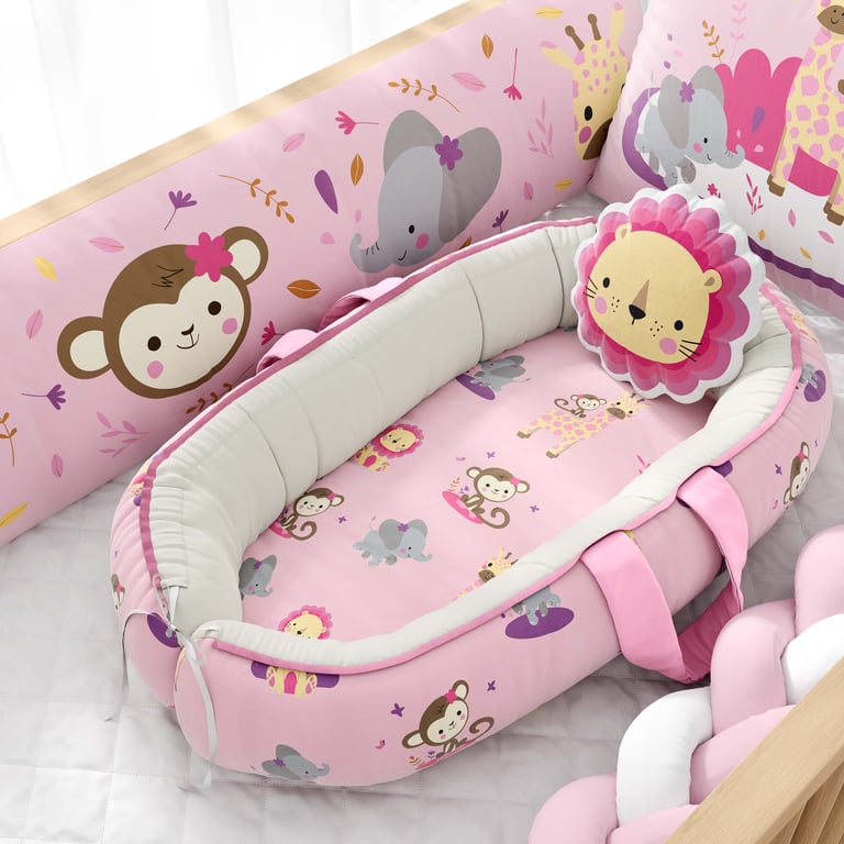 Ninho para Bebê Redutor de Berço Leão Selva Baby 80cm — vista alternativa