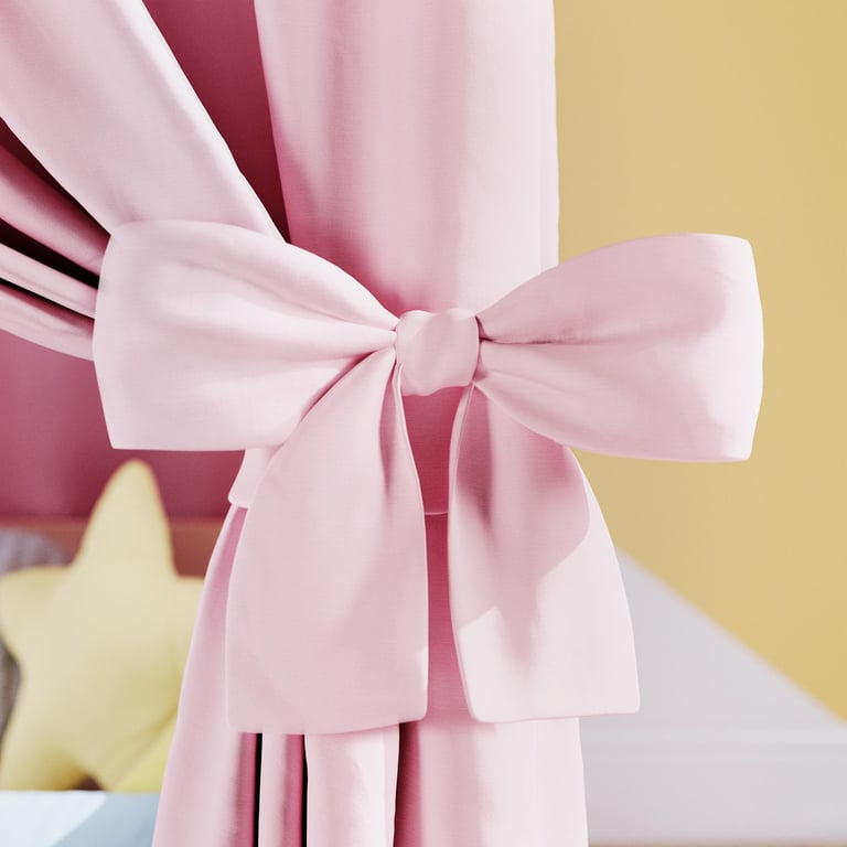 Cortina para Cama Casinha Montessoriana Rosa — vista alternativa