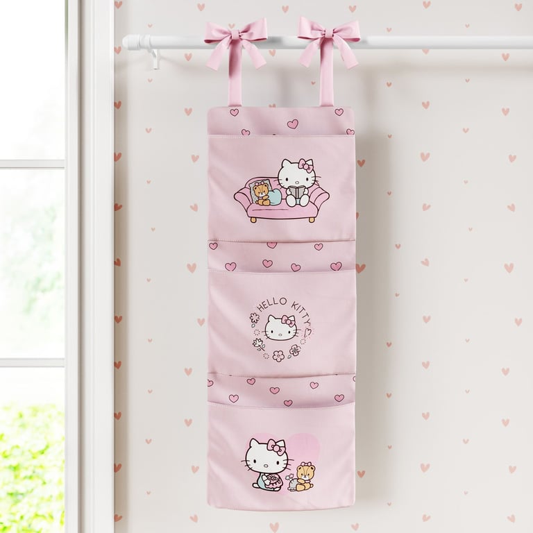 Organizador de Berço Hello Kitty Rosa — vista alternativa