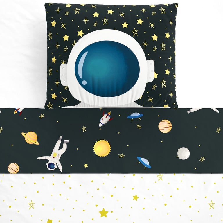 Jogo de Lençol Berço Astronauta 3 Peças — vista alternativa