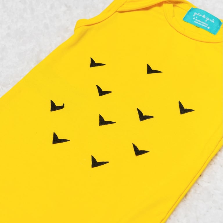 Fantasia Abacaxi Bebê com Saia de Tule 3 Peças — vista alternativa