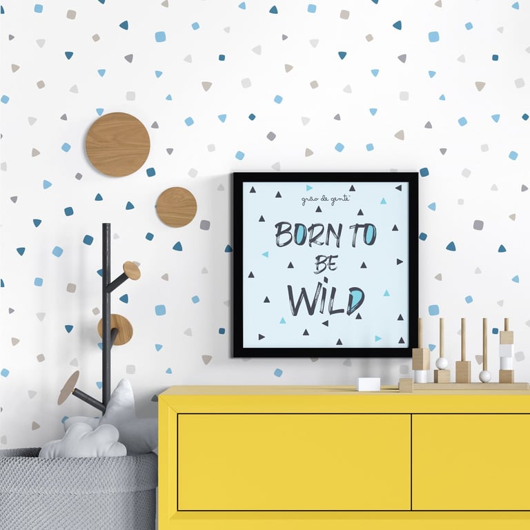 Quadro Nascido Para Ser Aventureiro 38cm — vista alternativa