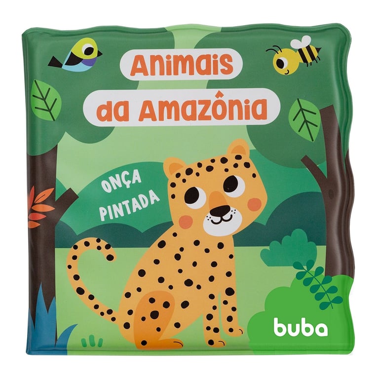 Livro de Banho Animais da Amazônia