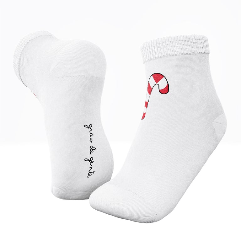 Kit Meia Bebê Tal Mãe Tal Filho Trocapé Pirulito e Donuts Rosa e Azul 4 Pares — vista alternativa