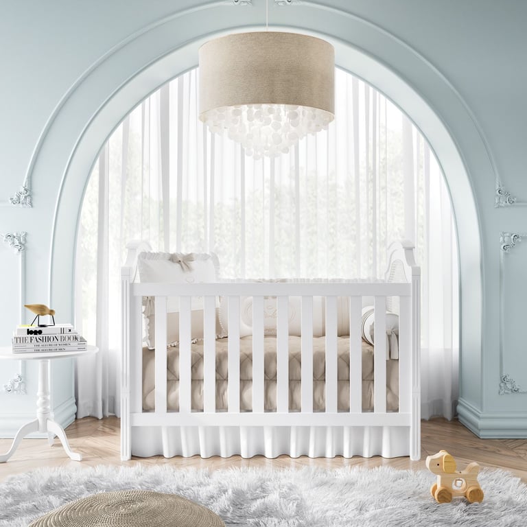 Berço Americano Branco Classic — vista alternativa