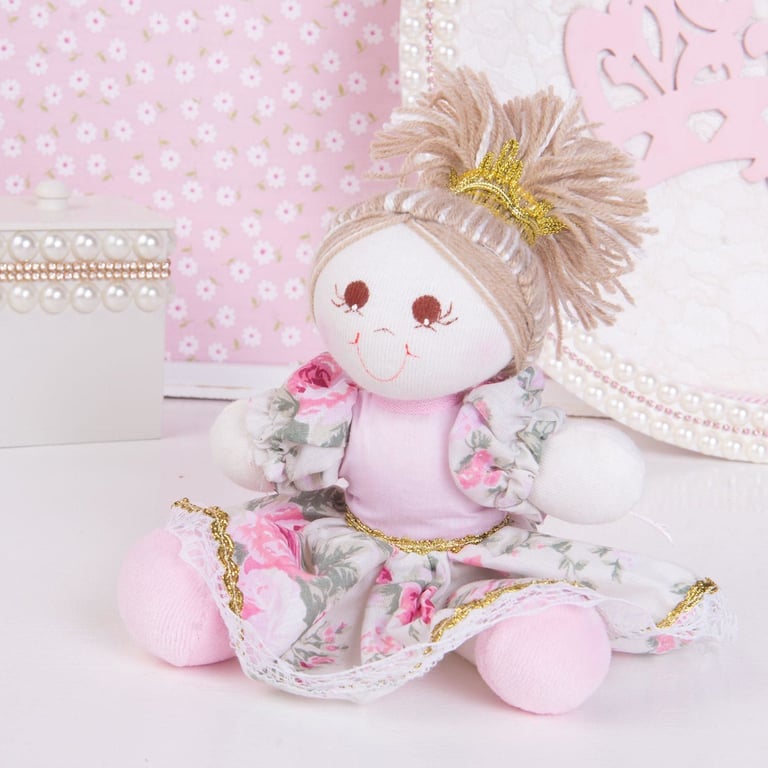 Lembrancinha Maternidade Bonequinha Princesa Primavera