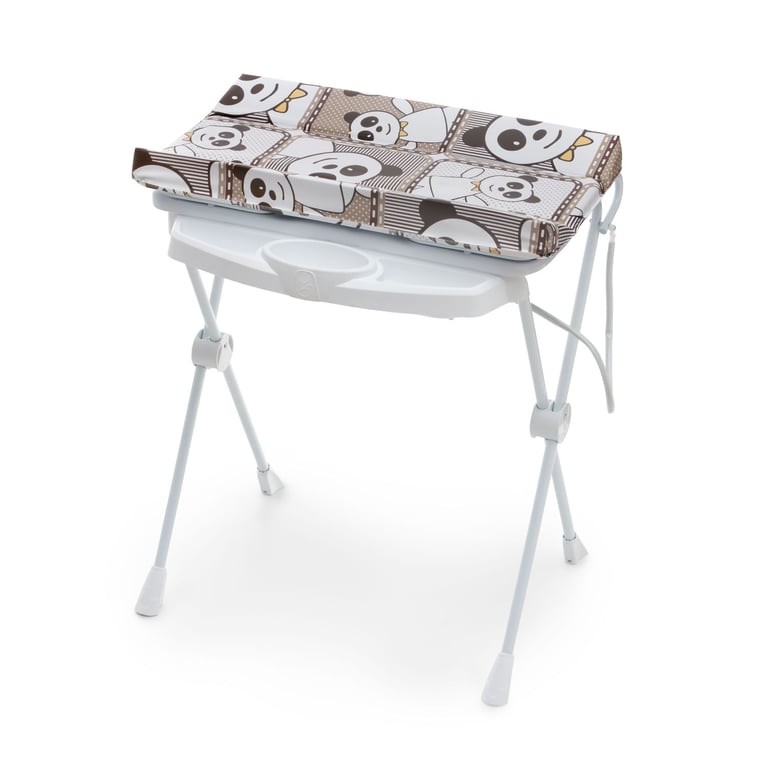 Banheira com Trocador, Suporte e Assento Redutor Panda