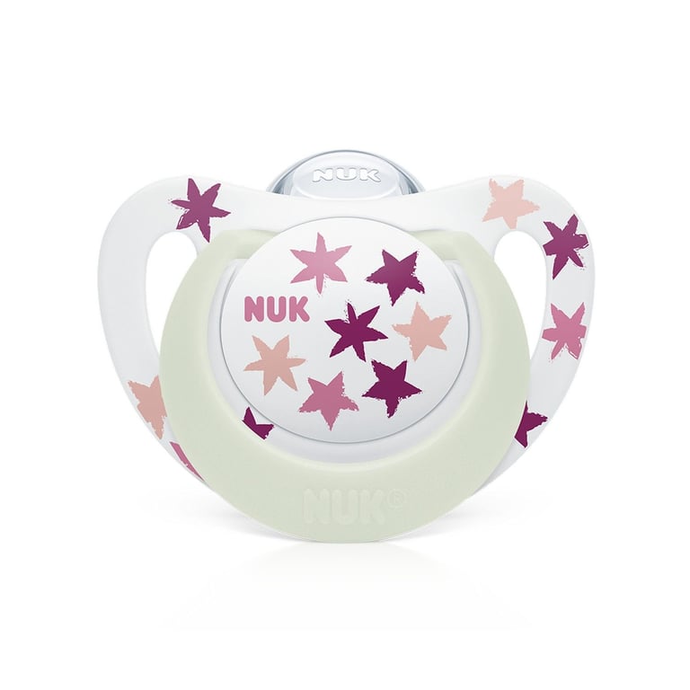 Chupeta Brilha no Escuro 6+ Meses Azul