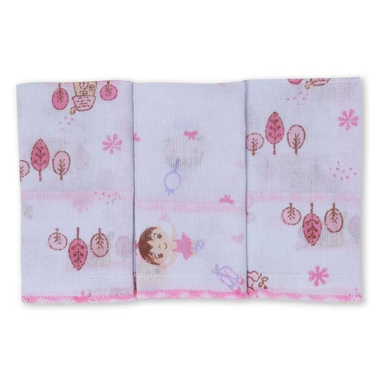 Jogo de Fraldas de Boca Bailarina Rosa