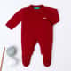 Macacão Tricot Bolinha Vermelho - imagem 3