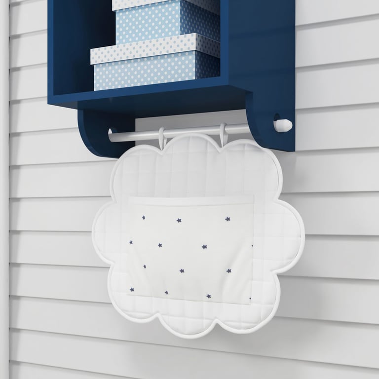 Porta Fraldas Varão Urso Aviador