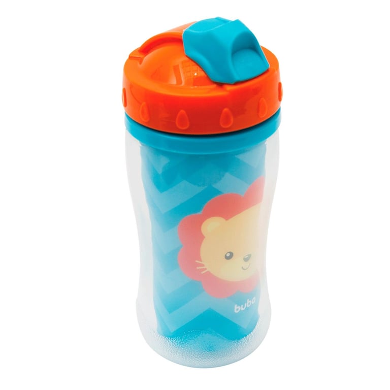 Copo Infantil Parede Dupla Animal Fun Leão — vista alternativa