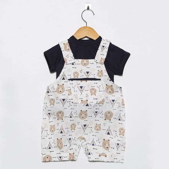 Macacão Curto Urso na Cabana G