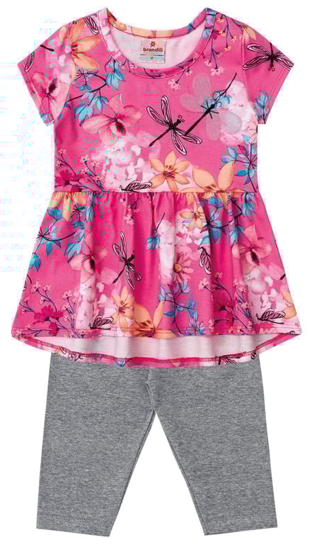 Conjunto Curto Calça Capri