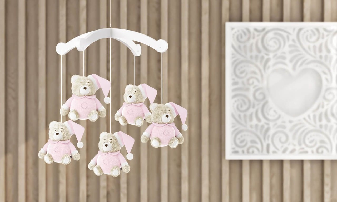 Móbile Rosa Clássico