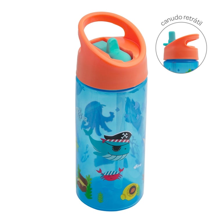 Garrafinha Aventuras Pirata — vista alternativa