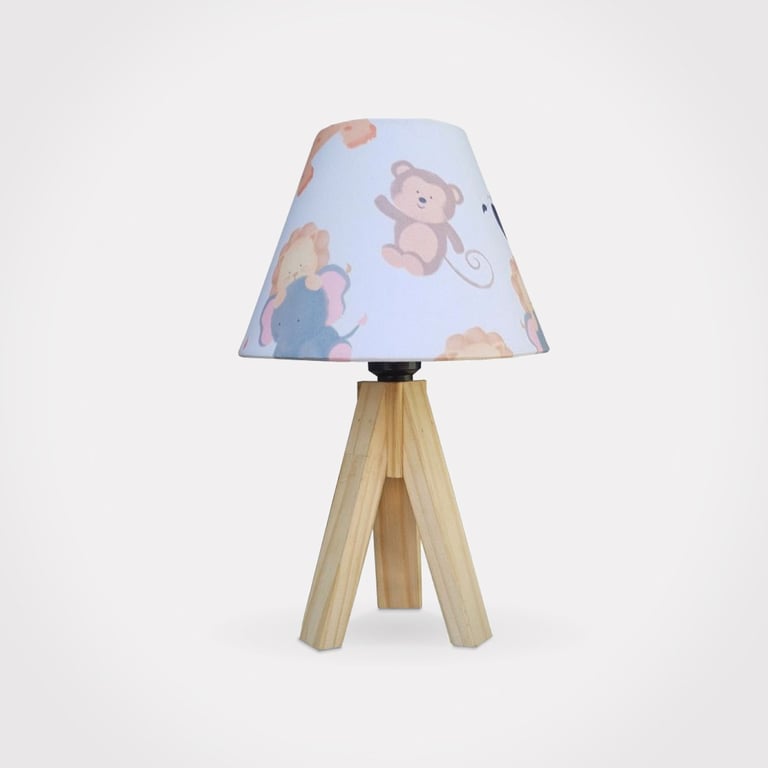 Abajur Luminária Safári Aquarela