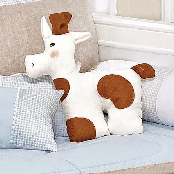Almofada Decorativa Girafa