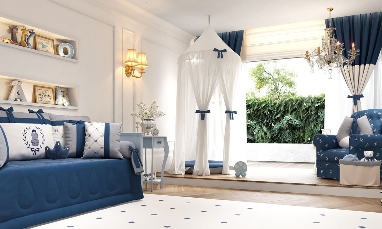Kit Cama Babá Ursinho Clássico Marinho — vista alternativa