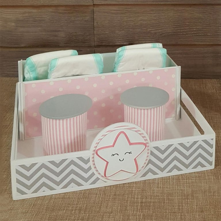 Bandeja e Potes Estrelinhas