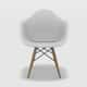 Cadeira Eames Arm Branco - imagem 3