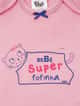 Conjunto Longo Body Bebê Rosa - imagem 1
