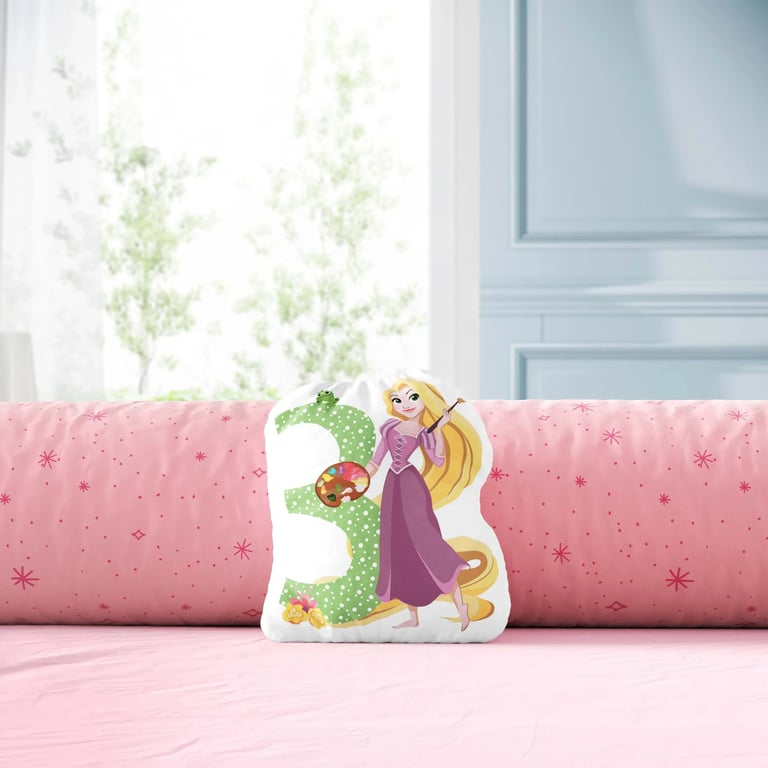 Almofada Mesversário 03 meses Princesas Disney — vista alternativa