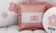 Almofada Quadrada Borboleta Bolinha Poá Rosa 38cm - imagem 2