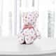 Ursinha Floral com Laço Branco 15cm - imagem 2