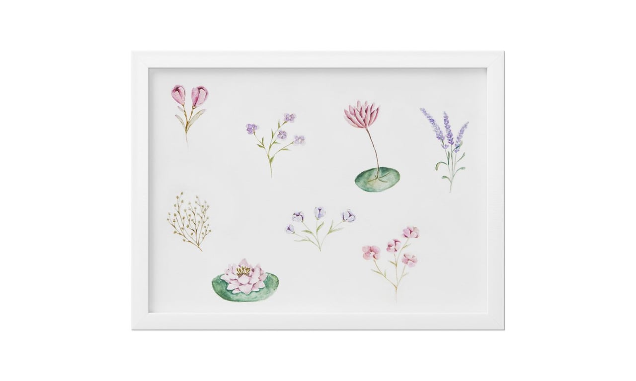 Quadro Floral Monet 33cm