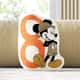 Almofada Mesversário Mickey Mouse Safári 8 Meses 20cm - imagem 1
