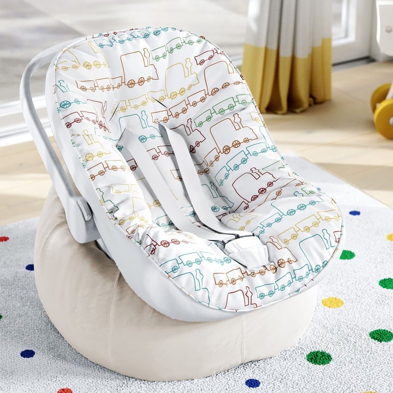 Capa de Carrinho com Protetor de Cinto Trenzinho Piuí