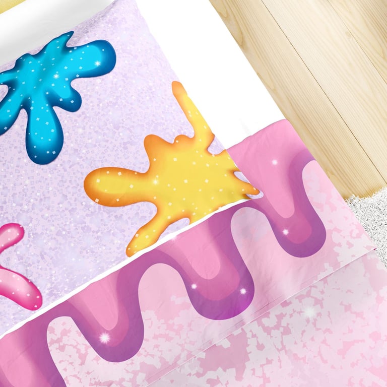 Jogo de Lençol Infantil Solteiro Brilho Mágico