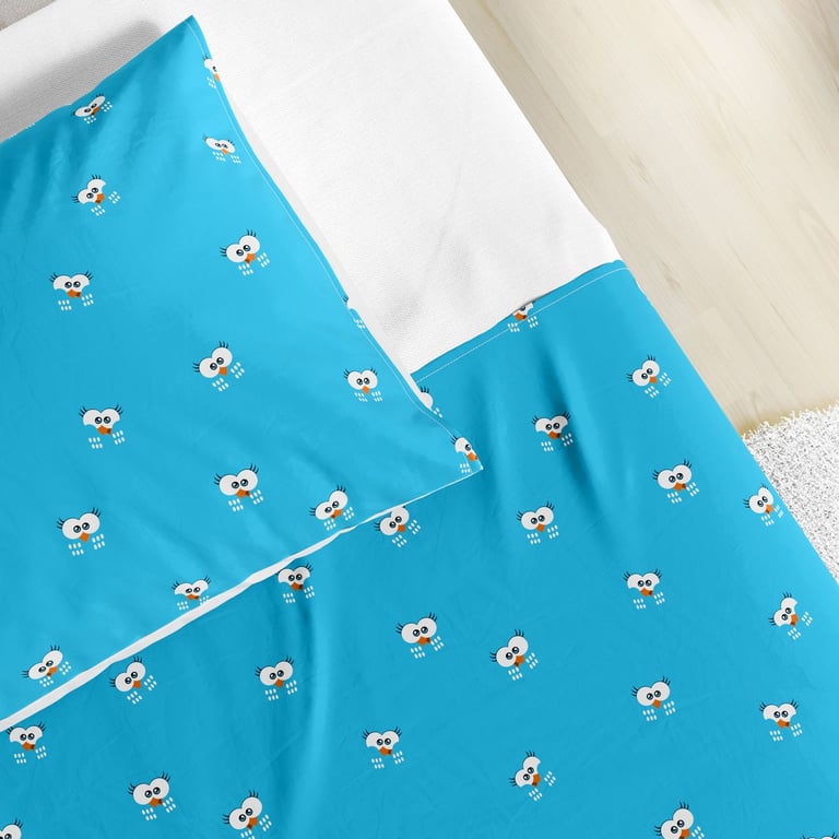 Jogo de Lençol Infantil Solteiro Galinha Pintadinha Mini