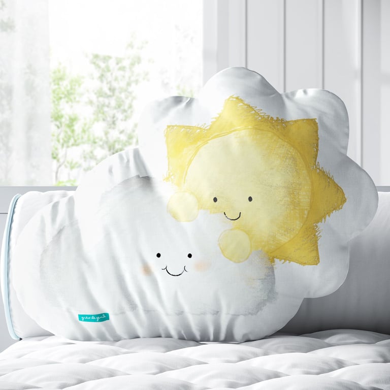 Almofada Nuvem e Sol 30cm