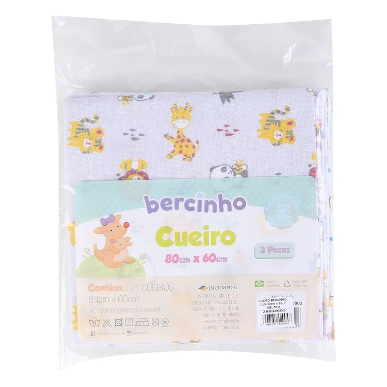 Kit Cueiro Incomfral Bercinho Branco
