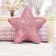 Almofada Estrela Paetê Rosa 38cm - imagem 2