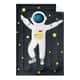 Edredom Infantil Solteiro Astronauta nas Estrelas Preto - imagem 3