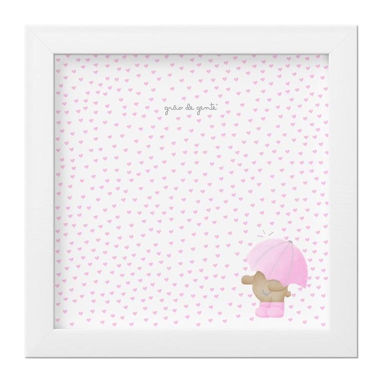 Quadro Chuva de Amor 18cm
