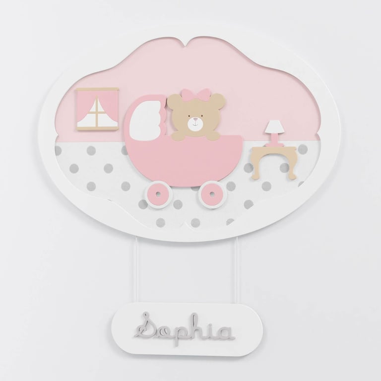 Porta Maternidade Personalizado Princesa Clássica