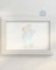 Quadro Ursinho e Estrela 33cm - imagem 1