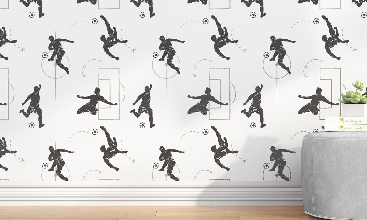 Papel de Parede Jogadores 3m — vista alternativa