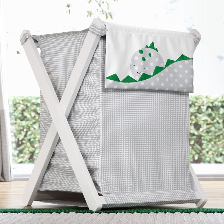 Cesto de Roupas Amiguinho Dino Dudu - 68cm