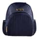 Mochila Maternidade Tricot Verde e Cinza 32cm - imagem 1