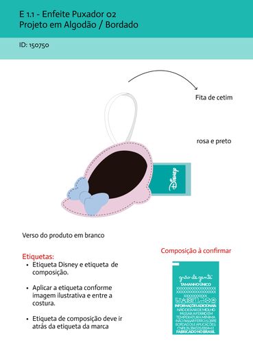 Enfeite Puxador 2 - Saltinho em formato