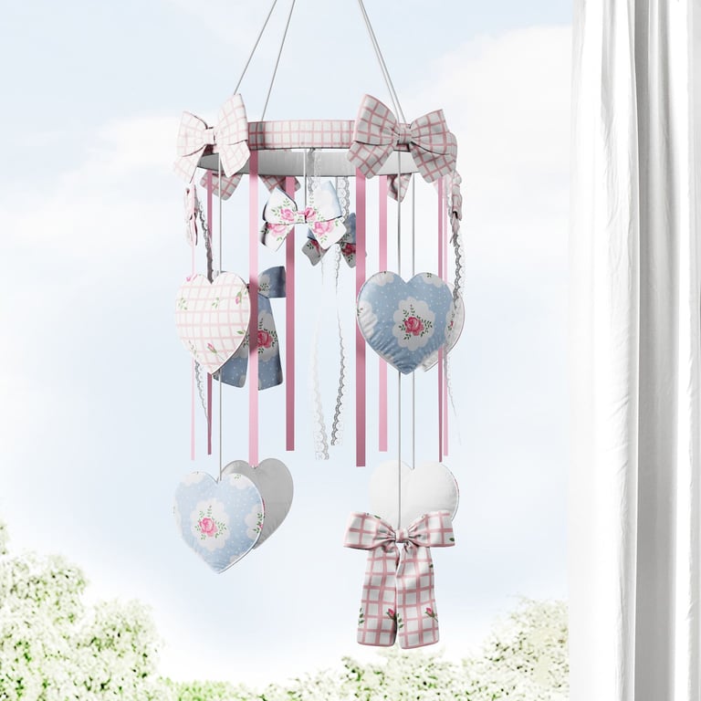 Móbile Floral Liberty — vista alternativa